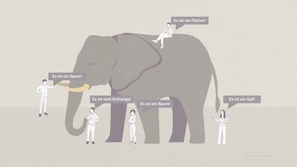 Die Blinden und der Elefant